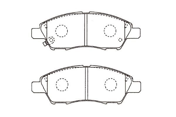 KAVO PARTS Jarrupala, levyjarru BP-6626